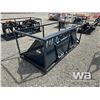 Image 4 : TMG 84 IN. SKID STEER SNOW/MULCH BUCKET