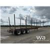 Image 3 : 1994 SUPERIOR 53 FT. TRIDEM HAYRACK LOG TRAILER