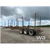 Image 4 : 1994 SUPERIOR 53 FT. TRIDEM HAYRACK LOG TRAILER