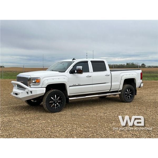 2016 GMC SIERRA 3500 SLT CREW CAB PICKUP