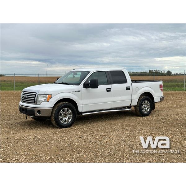 2011 FORD F-150 XLT CREW CAB PICKUP