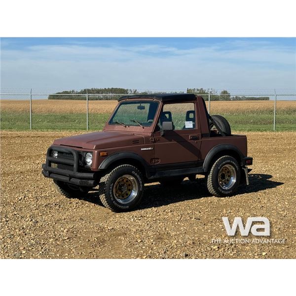 1987 SUZUKI SAMURAI 2 DOOR SOFT TOP MINI JEEP