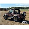 Image 4 : 1987 SUZUKI SAMURAI 2 DOOR SOFT TOP MINI JEEP