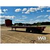 Image 4 : 1992 THRUWAY 53 FT. T/A FLAT DECK TRAILER