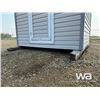 Image 10 : 8 X 8 FT. STORAGE SHED ON SKIDS