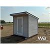 Image 1 : 8 X 8 FT. STORAGE SHED ON SKIDS