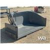 Image 2 : 80 IN. SKID STEER HYDRUALIC BUCKET WITH WINGS