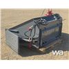 Image 4 : 80 IN. SKID STEER HYDRUALIC BUCKET WITH WINGS