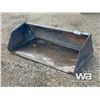 Image 1 : 61 IN. SKID STEER BUCKET