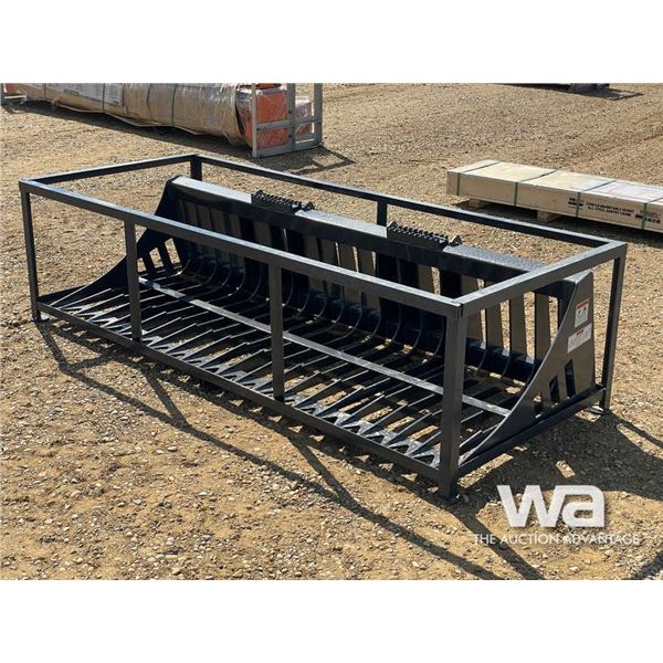 TMG 84 IN. SKELETON BUCKET SKID STEER ATTACHMENT