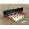 Image 2 : 85 IN. SKID STEER BALE FORK