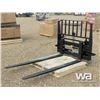 Image 1 : 6 FT. HYDRUALIC SKID STEER PALLET FORKS