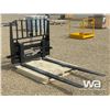 Image 2 : 6 FT. HYDRUALIC SKID STEER PALLET FORKS