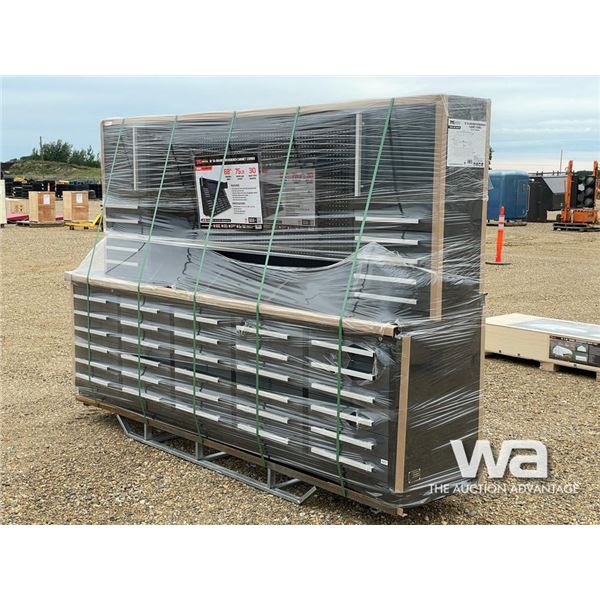 TMG 10 FT. 30 DRAWER WORKENCH W/ 68 IN. PEGBOARD