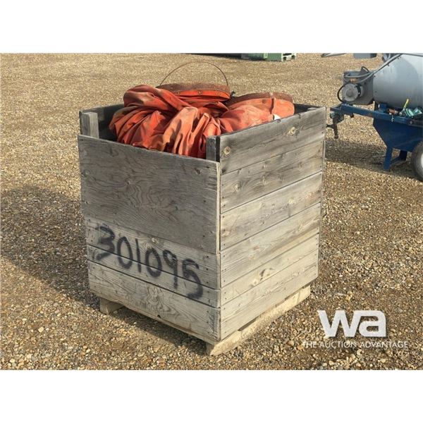 WOODEN CRATE OF HEATER SOCK TUBES