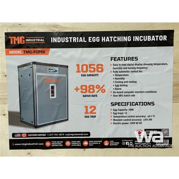 TMG LARGE CAPACITY HATCHING INCUBATOR