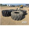 Image 1 : (4) FIRESTONE 35.5LB32 SKIDDER TIRES