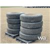 Image 1 : (8) 11R24.5 TRUCK TIRES & RIMS