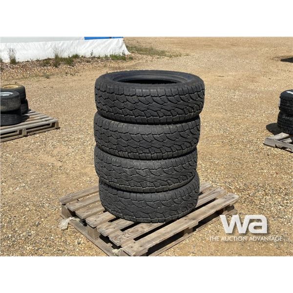 (4) GRIZZLY 275/60R20 TIRES