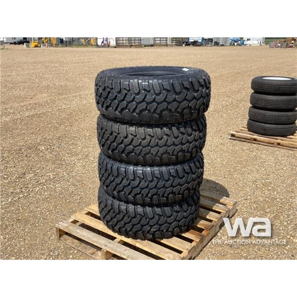 (4) LANVIGATOR 33X12.50R18LT TIRES