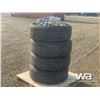 Image 3 : (4) LT275/65R18 GRABBER TIRES ON RIMS