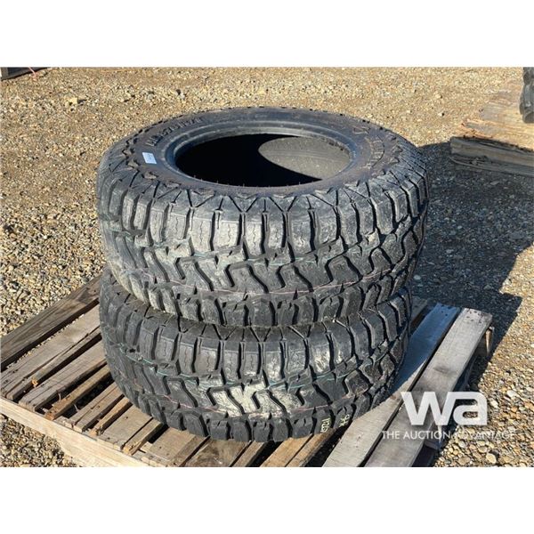 (2) HAIDA HD878RT 33X12.50R17LT TIRES