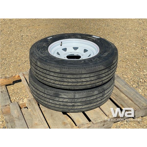 (2) DOUBLESTAR TIRES & RIMS