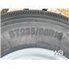 Image 7 : (2) GRIZZLY ST235/80R16 TRAILER TIRES & RIMS