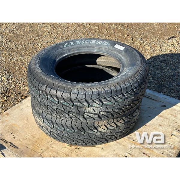 (2) HABILEAD PRACTICAL MAX P235/70R16 TIRES