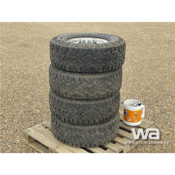 (4) GOODYEAR WRANGLER 265/75R16 RIMS & TIRES