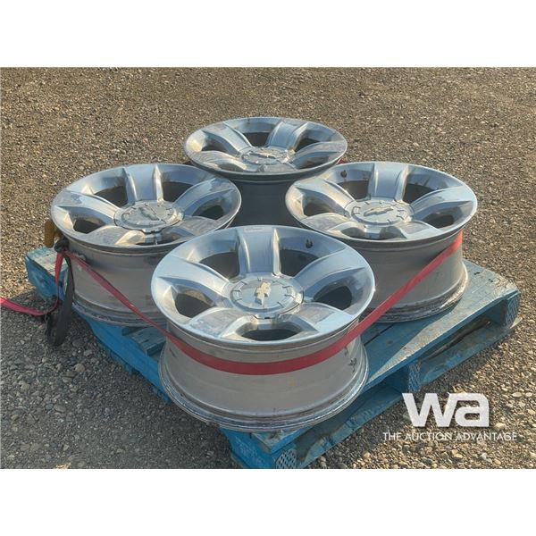 (4) 6 BOLT RIMS