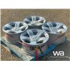 Image 2 : (4) 6 BOLT RIMS