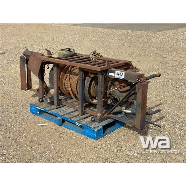 TULSA HYDRAULIC WINCH