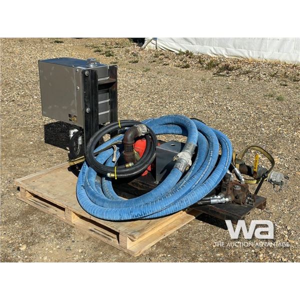 HYDRIVE ROPER SKID UNIT & 3 IN. HOSES