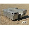 Image 1 : (2) OVER BOX TOOLBOXES, (2) SIDE TOOL BOXES