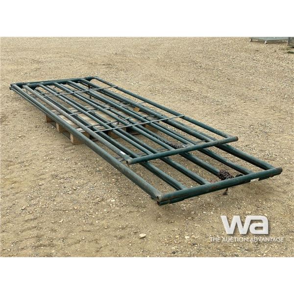 (2) HI HOG 16 FT. GATES, (1) HI HOG 12 FT. GATE