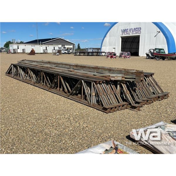 (19) 30 FT. X 28 IN. ROOF TRUSSES