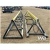 Image 5 : (2) 30 FT. METAL PIPE RACKS