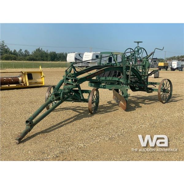ANTIQUE ADAMS LEANING WHEEL GRADER #8