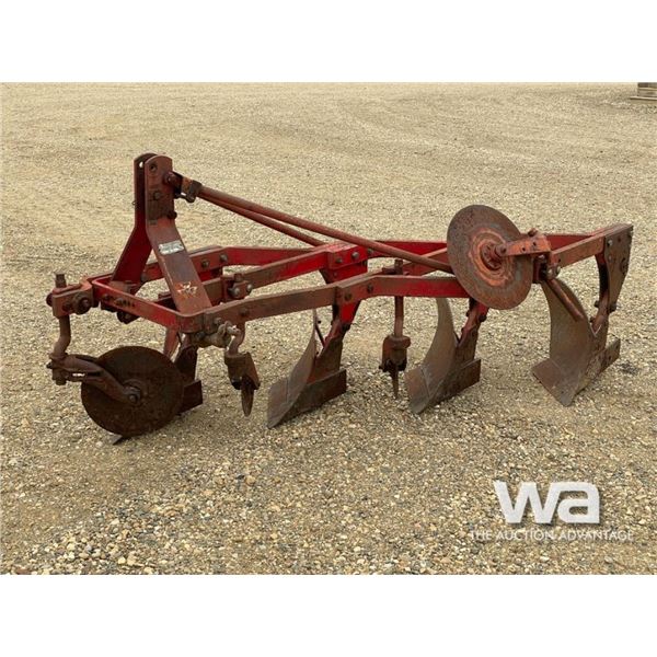 3 PT. MASSEY FERGUSON PLOW