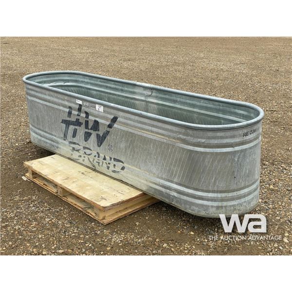 HW BRAND ROUND END STOCK TANK