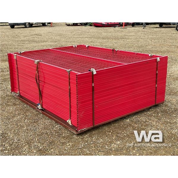 (30) 8 X 6 FT. CANEX MESH SITE FENCE