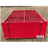 Image 5 : (30) 8 X 6 FT. CANEX MESH SITE FENCE