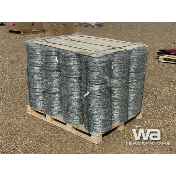 (36) ROLLS OF BARBED WIRE