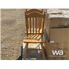 Image 5 : (10) WOODEN KITCHEN CHAIRS