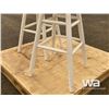 Image 5 : (2) WOODEN HIGH TOP CHAIRS