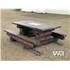 Image 3 : ROUGH SAWN LOG PICNIC TABLE
