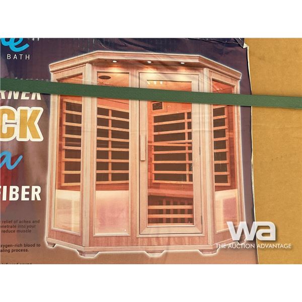 PURE 4 PERSON HEMLOCK CORNER SAUNA