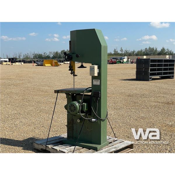 GENERAL BAND SAW W/ 3HP 1 PHASE 220V MOTOR