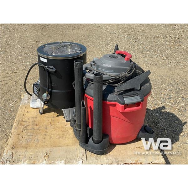 CRAFTSMAN 60L SHOP VAC & PROPANE AIR FRYER